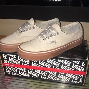 Vans “Off The Wall” Ash/ Rubber (gumsole) Shoes